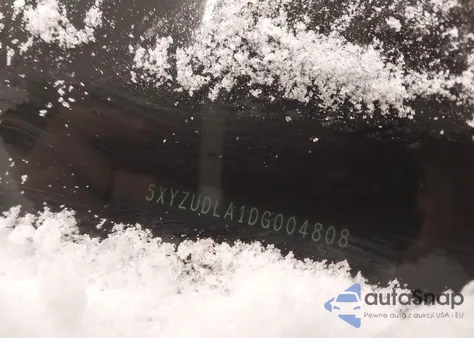 2013 Hyundai Santa Fe Sport 2.0T z USA, uszkodzony, nr VIN 5XYZUDLA1DG004808